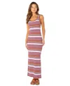 Roxy Balboa Maxi Dress In Port