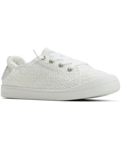 Roxy Women's Bayshore Plus Lace-up Sneakers In White