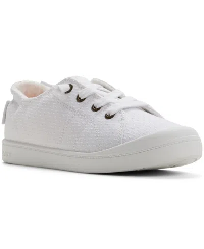 Roxy Women's Bayshore Plus Lace-up Sneakers In White