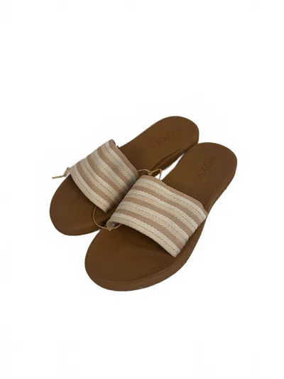 Roxy Women's Beachie Breeze Sandal In Brown In White