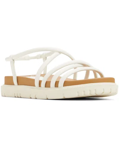 ROXY WOMEN'S BROOKE SLIP-ON FLAT SANDALS