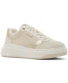 Roxy Women's Carver Lace-up Sneakers In Cream