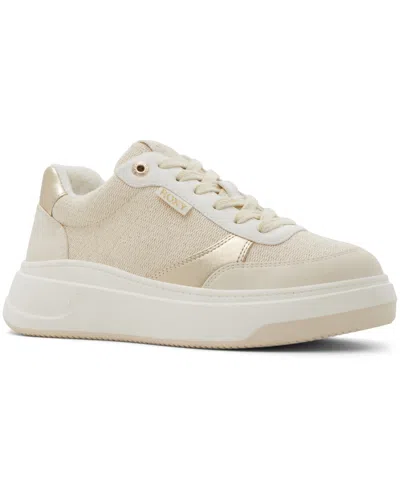 Roxy Women's Carver Lace-up Sneakers In Cream