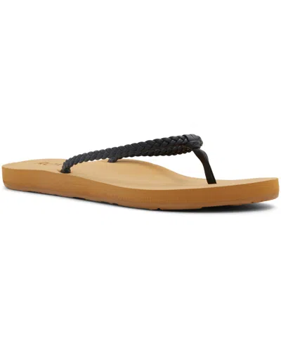Roxy Women's Costas Slip-on Flip-flops In Black