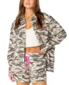 Roxy Dawn Light Button Up In Pink