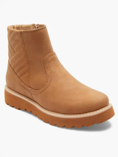 Roxy Women's Jovie Fur Ii Boot In Tan In Multi