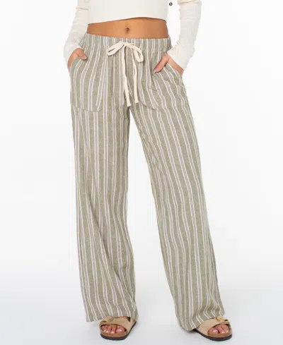 Roxy Women's Lagoon Stripe Pants In Multi