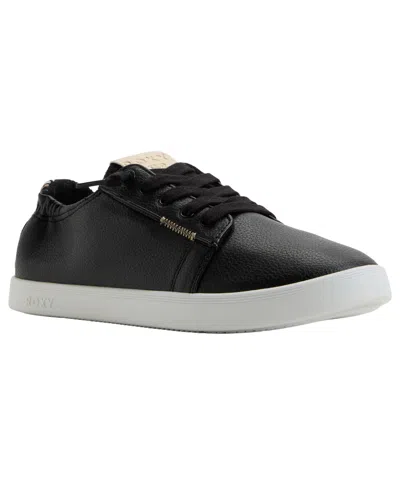 Roxy Mauka Sneaker In Black