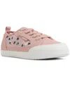 Roxy Women's Shorebreak Lace Up Sneakers In Animal Print