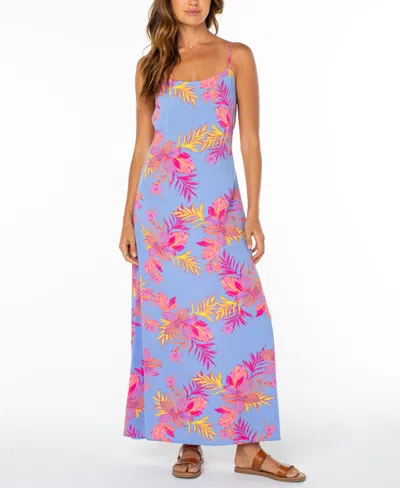 Roxy Women's Skylar Printed Maxi Dress In Animal Print