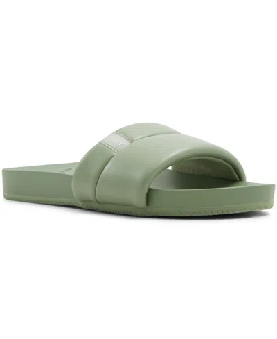 Roxy Slip In Slide Sandal In Khaki