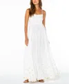 Roxy Sunburst Maxi Dress In Gray