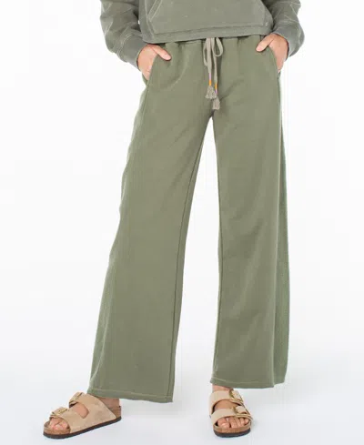 Roxy Women's Surf Life Balance Full-length Pants In Green