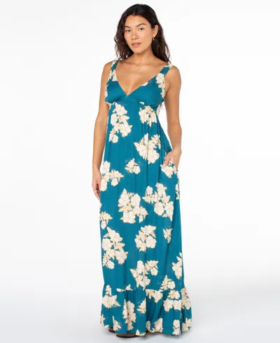 Roxy Women's V-neck Wilder Coast Dress In Multi