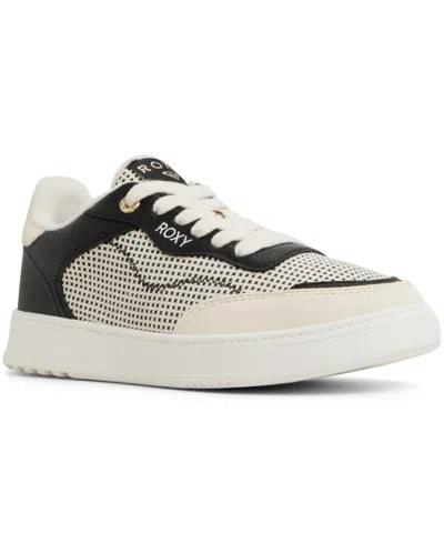 Roxy Women's Vivianne Lace Up Sneakers In Black