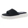 Roxy Womens Colorblock Man Made Slide Sandals