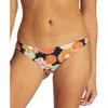Roxy Womens Floral Cheeky Swim Bottom Separates In Multi