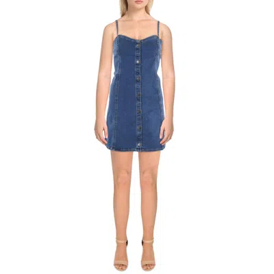 Roxy Womens Stretch Denim Mini Dress