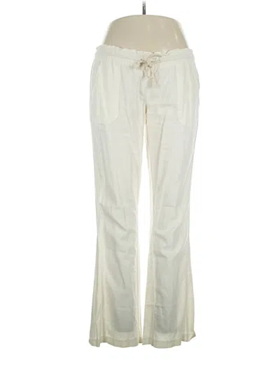Pre-owned Roxy Wool Pants In White