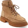 Roxy Work It Arjb700731 Boots Women's Brown Moc Toe Ankle Casual Jobb341 In Brown