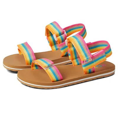 Roxy Kids' Youth  Rg Cage Argl100312-mul Sandals Multi Slingback Strappy Jobb2126