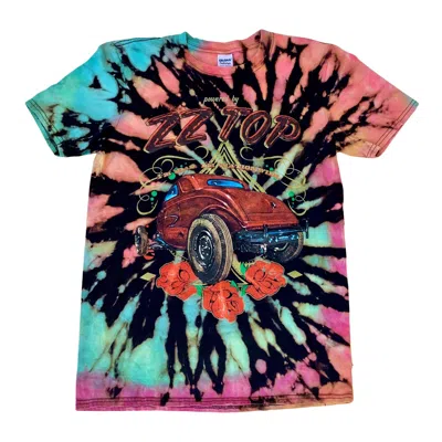 Roy G. Women's Black Zz Top Tour Tie Dye Tee