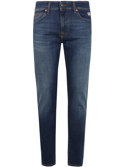 Roy Rogers 517 Man Denim Elastic Carlin In Blue