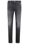 Roy Rogers Classic Five-pocket Jeans With Soft Touch Finish In Black