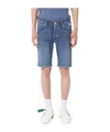 Roy Rogers Belt-loop Denim Shorts In Multicolor