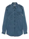 Roy Rogers Blue Shirts In Blue