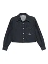 Roy Rogers Button-up Denim Jacket In Blue