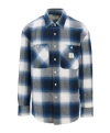 Roy Rogers Checked Shirt In Blue