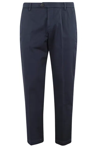 Roy Rogers Chino Conduit Gabardina In Blue Navy