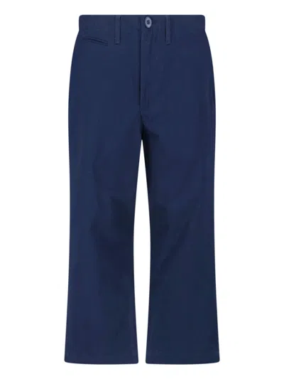 Roy Rogers Cotton Sweatpants Adrian In Blue