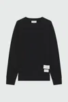 Roy Rogers Crewneck Sweatshirt Man Roy Roger's Contract Number Rru90005cn68xxxx-c0020 In Black