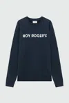 Roy Rogers Crewneck Sweatshirt Man Roy Roger's Rru90005cn66xxxx-c0048 In Blue