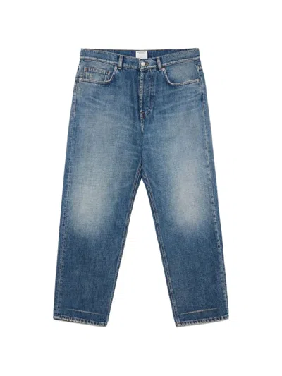 Roy Rogers Cropped Jeans In Blue