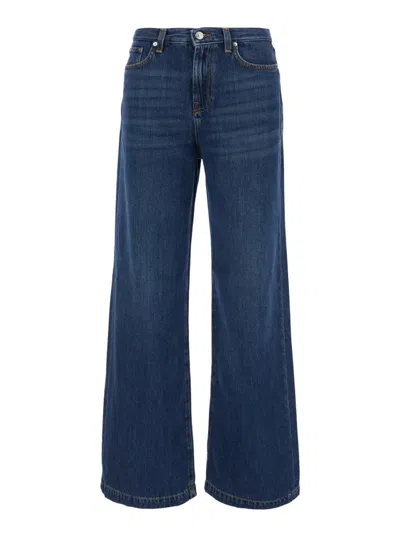 Roy Rogers Dark Blue Regular High Rise Jeans