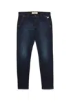 Roy Rogers Dark Wash Denim With American Pocket In Blue