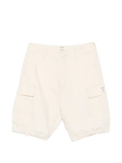 Roy Rogers Drawstring Cargo Shorts In Neutral