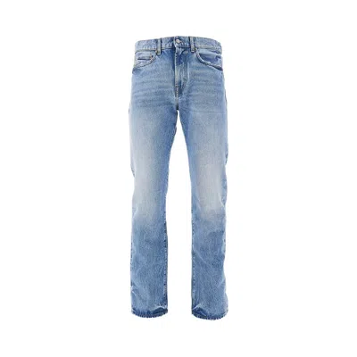 Roy Rogers Eek Work Jeans In Blue