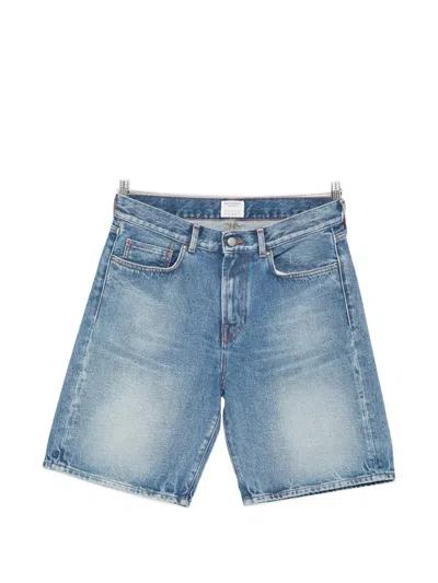 Roy Rogers Ellis Denim Shorts In Blue