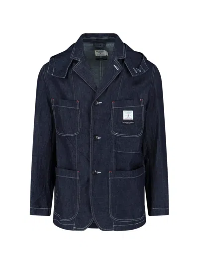 Roy Rogers Blue Denim Detachable Hood Jacket