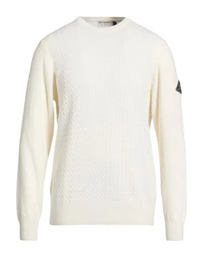 Roy Rogers Knitwear - Sweaters In Cream - Navy
