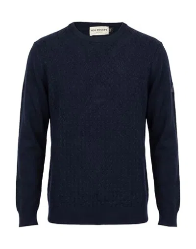 Roy Rogers Knitwear - Sweaters In Navy
