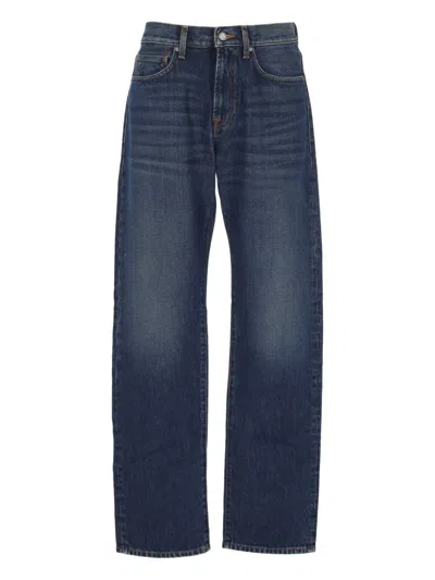 Roy Rogers Logo-patch Jeans In Blue