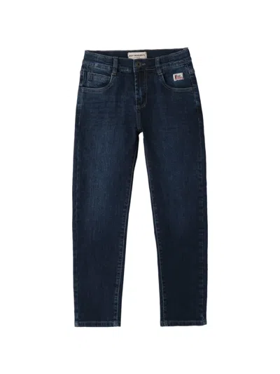 Roy Rogers Kids' Logo Trousers In Blue