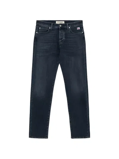 Roy Rogers Logo-patch Jeans In Blue