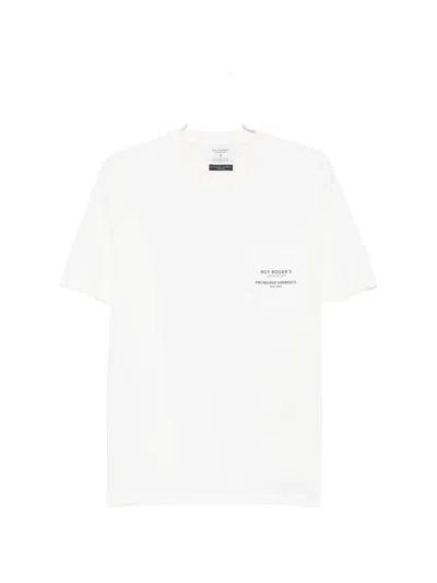 Roy Rogers Logo-print T-shirt In White