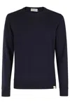 Roy Rogers Maglia Lana Taglio Felpa In Blue Navy